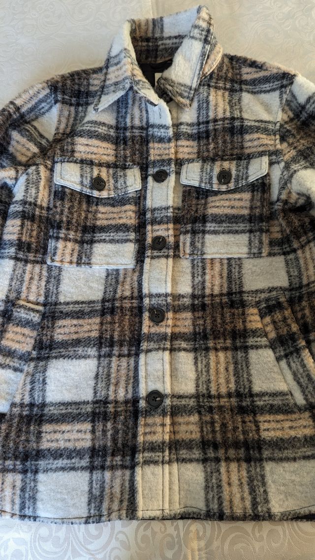 Chaqueta/Sobrecamisa cuadros