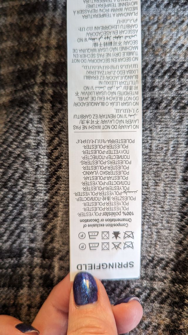 Chaqueta/Sobrecamisa cuadros