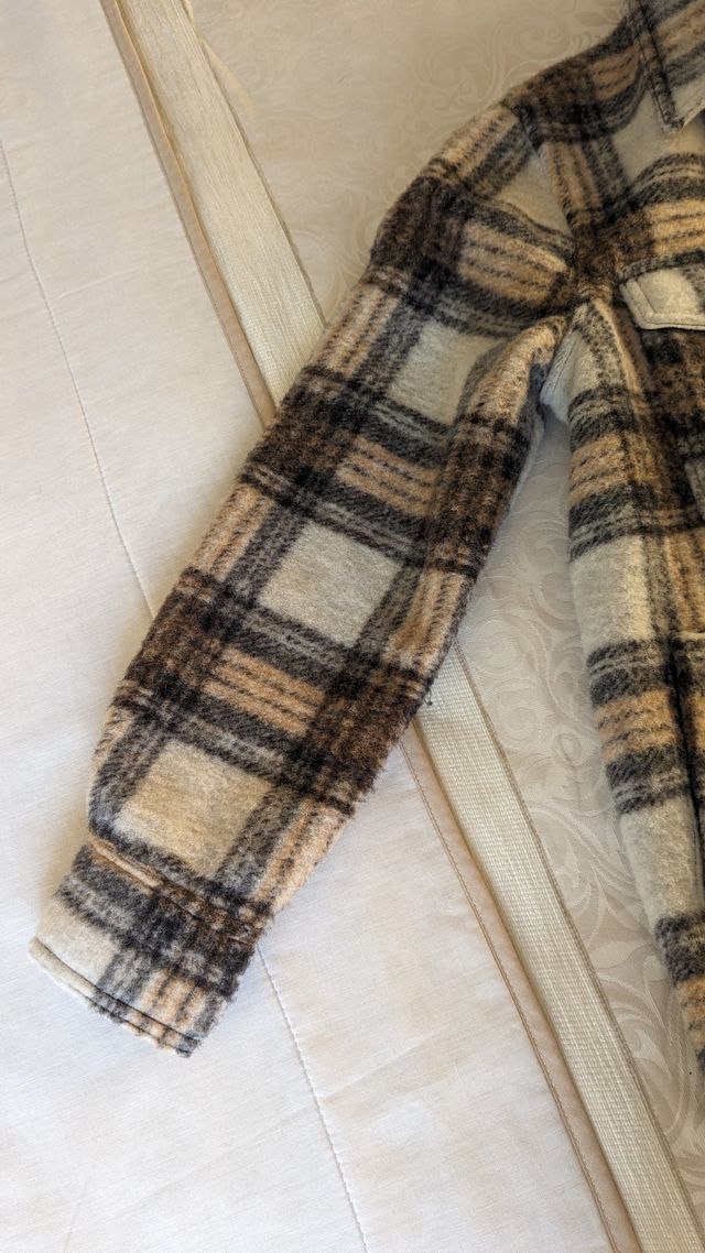 Chaqueta/Sobrecamisa cuadros