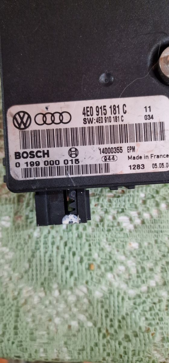 Gestor de bateria audi A8 4E