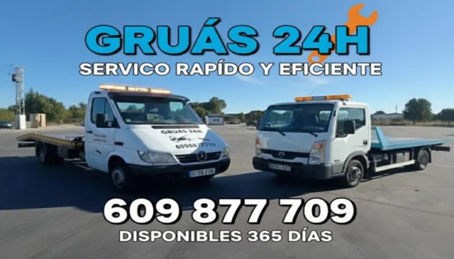 Grua portacoches 24h madrid