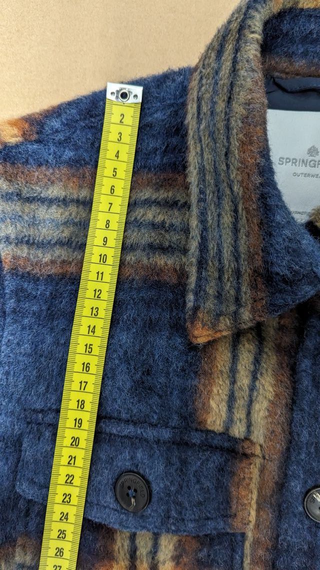 Chaqueta cuadros Springfield