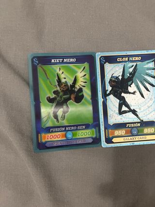 Duo de cartas desafio champions sendokai