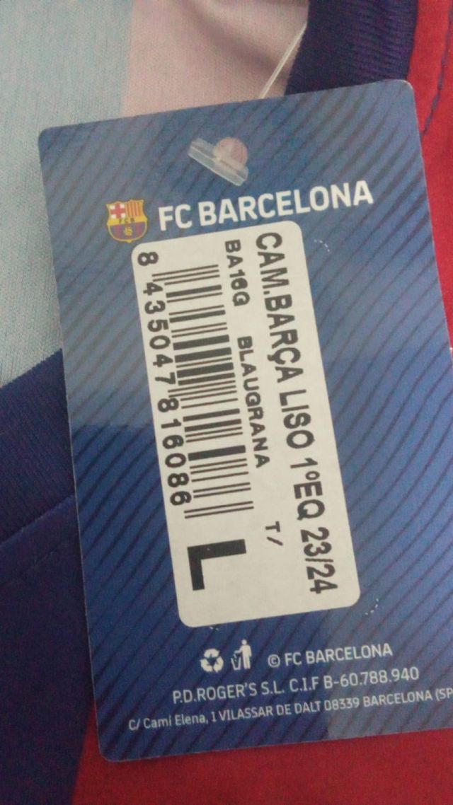 Camiseta barca original