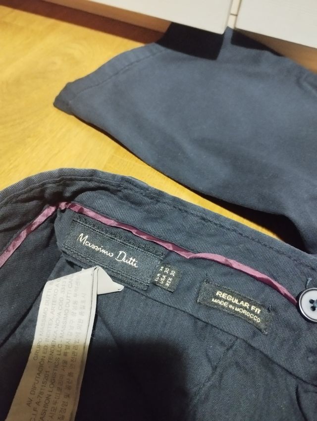 Pantalón azul oscuro hombre