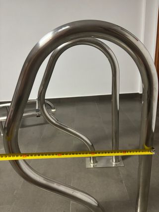 Escalera piscina acero inoxidable