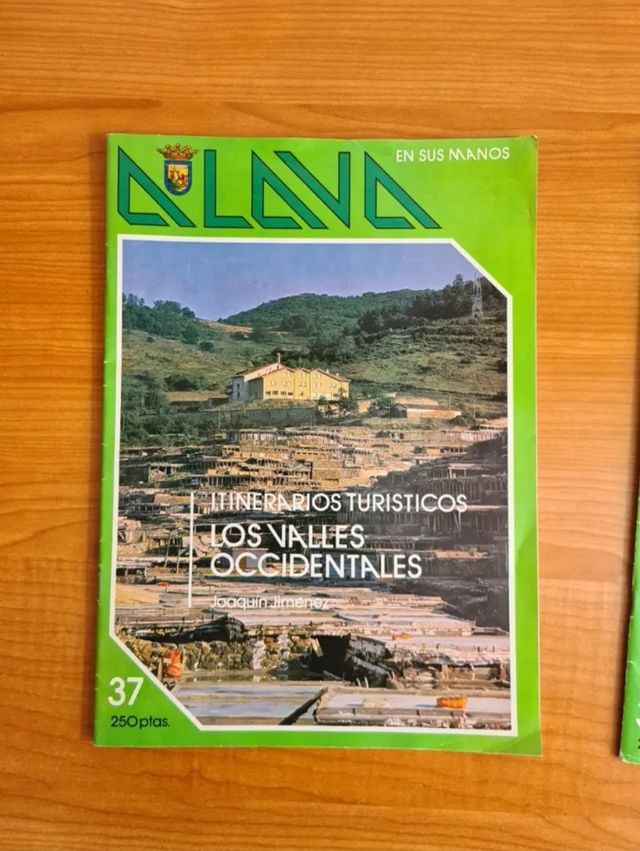 Lote de 4 Revistas Alava en sus manos