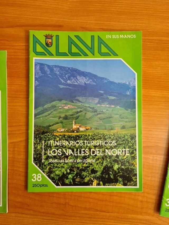 Lote de 4 Revistas Alava en sus manos