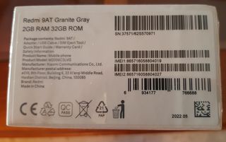 3 TELÉFONOS XIAOMI REDMI 9AT