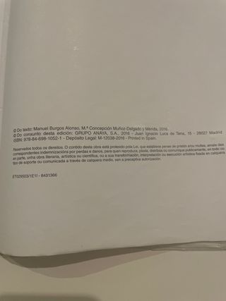 Libro de xeografia e historia segundo secundaria