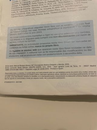 Libro de xeografia e historia segundo secundaria