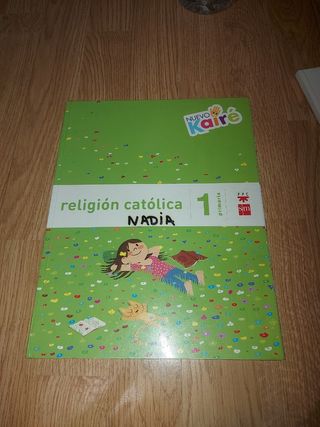 Libro Religión 1° Primaria