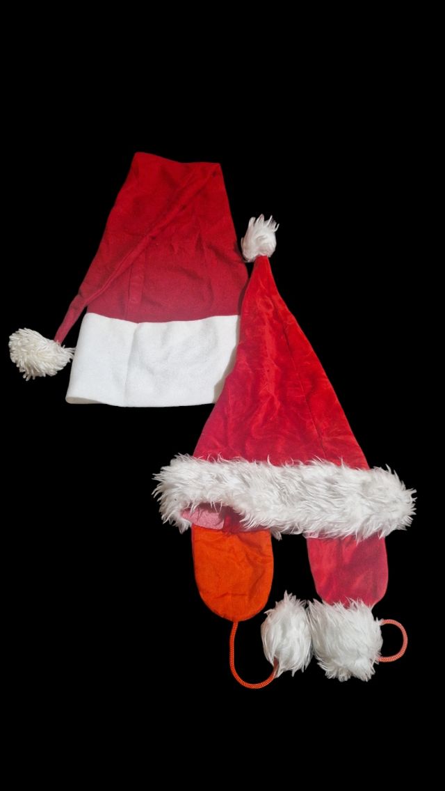 2 cappelli da babbo natale