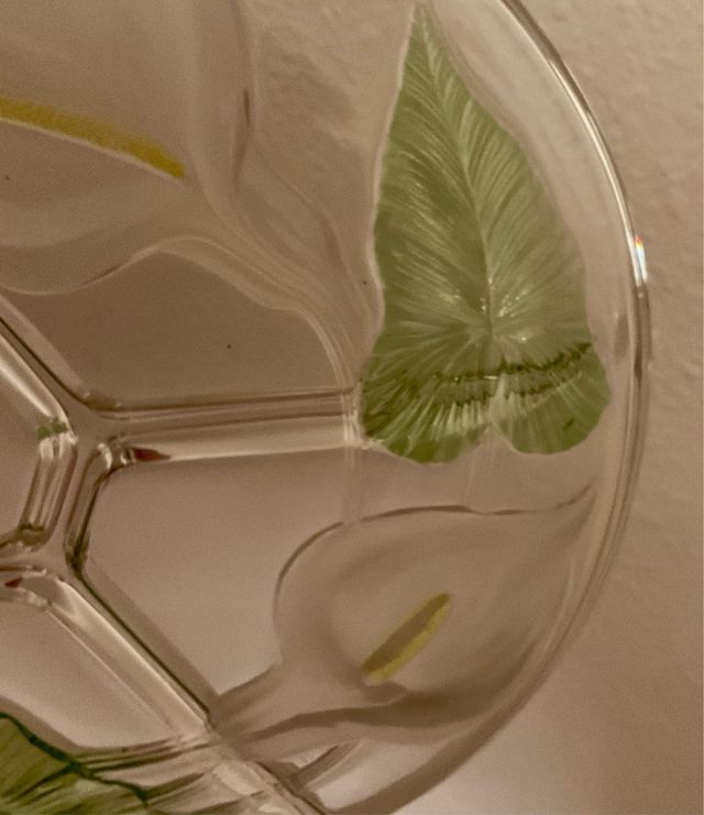 Plato de Cristal D’Arc