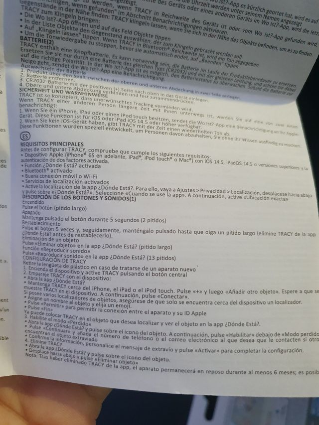 Localizador objetos Apple