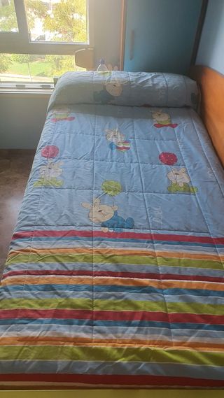 Edredón ajustable confeccionado a mano y a medida