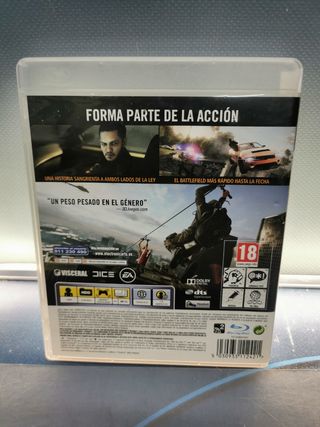 PS3 Battlefield hardline buen estado