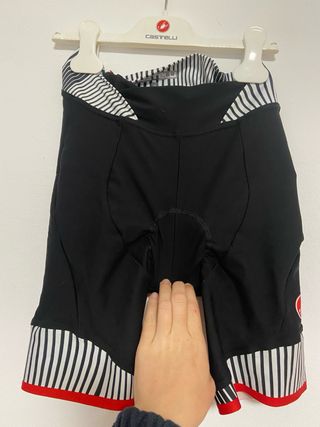 Conjunto de maillot y culote castelli chica