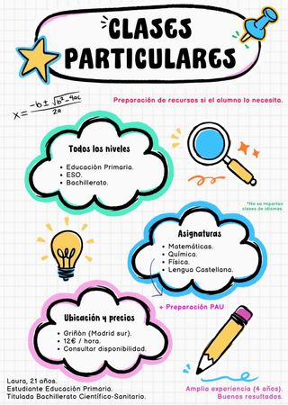 CLASES PARTICULARES GRIÑÓN