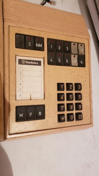 teléfono antiguo telefónica