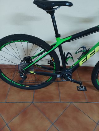 Bicicleta de montaña carbono