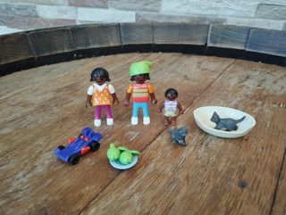 Niños de color de Playmobil