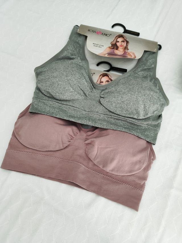 Lote dos sujetadores deportivos dos x 8€