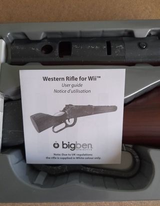 NUEVO "RIFLE IMITACIÓN" juegos disparo wii y wiiU