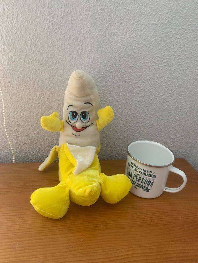 Plátano de peluche