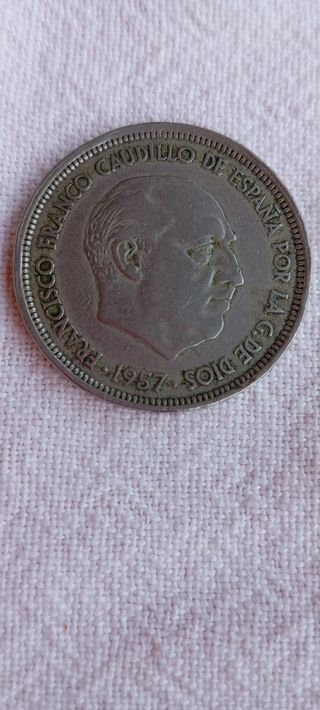50 pesetas de 1957.   ⭐59