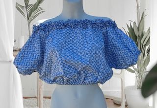 Blusa vintage "On the Road". 