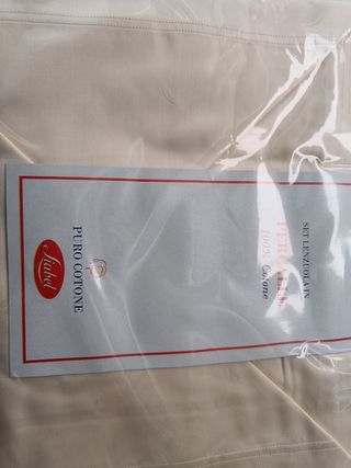 Lenzuola matrimoniali cotone percalle liabel