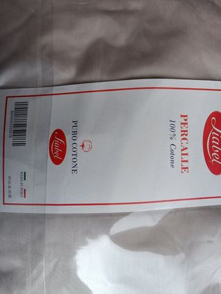 Lenzuola matrimoniali cotone percalle liabel