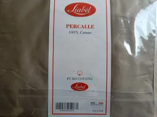 Lenzuola matrimoniali cotone percalle liabel