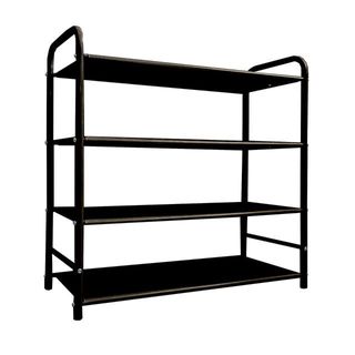 Zapatero 16 Pares Metálico Negro NUEVO!