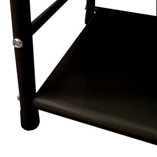 Zapatero 16 Pares Metálico Negro NUEVO!