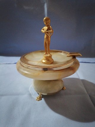 Juego de marmol vintage