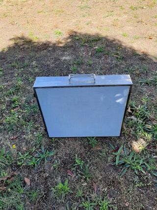 Mesa plegable cocina camping