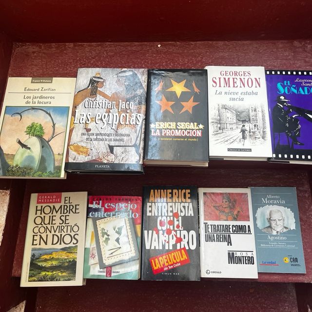 Lote de 12 libros