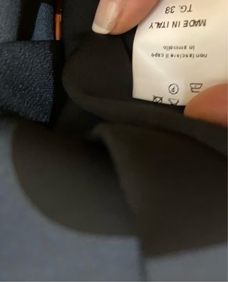 Mono SUOLI elegante nero T S- XS ( 38 italiana)