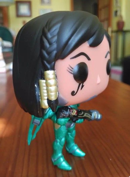 Funko POP Pharah Esmerald Comic Con de Overwatch
