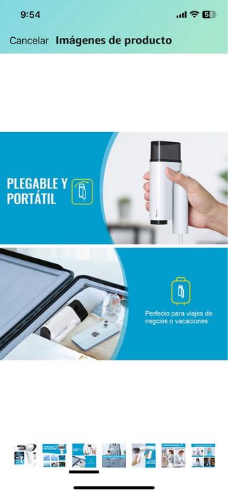 Plancha vapor vertical