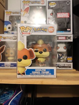 Funko Pop Pokémon Growlithe Caninos Fukano