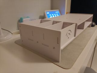 Soporte para tablet,con almacenamiento