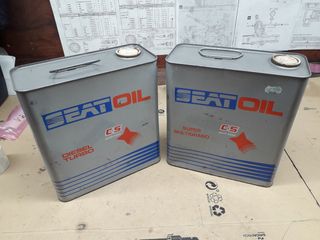 Lata de aceite seat sin estrenar