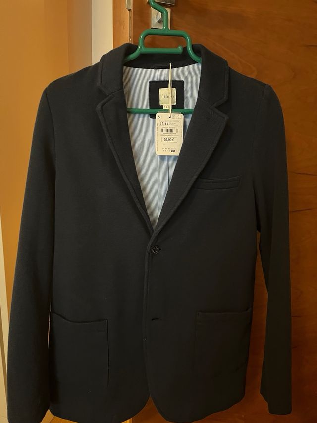 Chaqueta azul marino