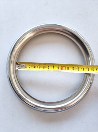 Pareja cerquillos faros RENAULT 8 (sin pestaña)