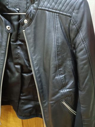 cazadora piel talla 36