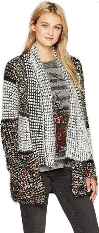 Chaqueta de punto DESIGUAL Talla L