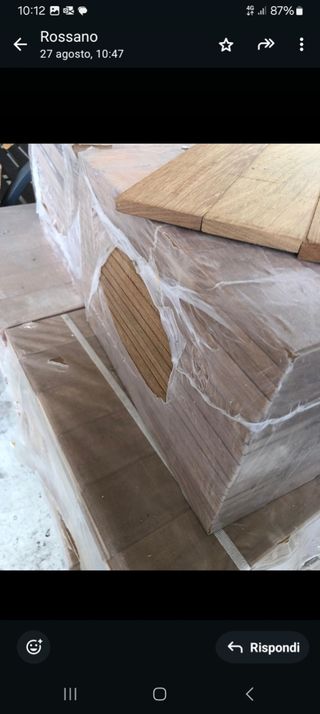 Parquet noce grezzo